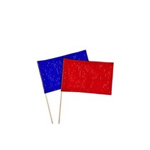 반짝이 깃발 (학예회 운동회 도구 응원 깃발), 빨강