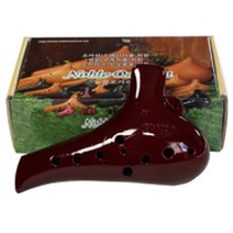 노블오카리나 알토C(AC) 흑장미(전국 음악 선생님추천) / Noble Ocarina AC/ 교육용 플라스틱