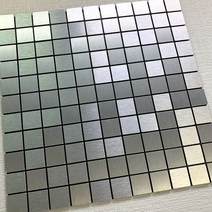 시트나라 접착식 현대메탈타일 스티커 모자이크실버3 HMT-310