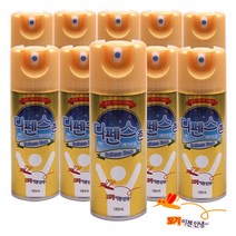 디펜스존 에스 에어로솔 모기진드기 기피제 180ml x 10개, 10통