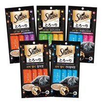 쉬바 멜티 5종세트 짜먹는 고양이 간식, 1개, 쉬바 멜티 5종 콤보