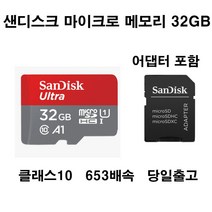 샌디스크 팅크웨어 아이나비 Z100샌디스크 메모리32GB, 32GB