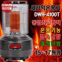 세라믹 온풍전기난로 DWH-4100T, 혼합색상