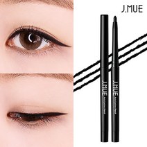 제이뮤 무배 번짐없는 오토 아아라이너 펜슬, 오토 펜슬 블랙, 1개