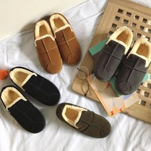 헤븐잇 앞코 포인트 통굽 털 로퍼 단화(3.0cm) HI0374 여성화