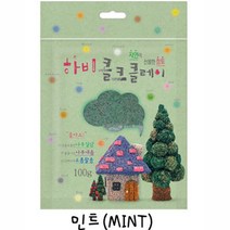 핸디몰 얼쑤클레이모음(클레이 볼 콜크)5색클레이(콜크클레이12색), 콜크클레이(민트)