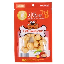 라이코스펫 치아에 좋은껌 80g 5가지맛 껌, 1개, 고구마