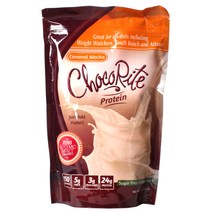 헬스스마트푸즈 초코라이트 프로틴 단백질 보충제 카라멜 모카 무설탕 글루텐 프리, 418g, 1개