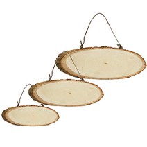 디포스타 uni 그리기나무문패(소 중 대)통나무걸이 방문걸이DIY, 소