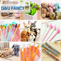 D&U FANCY 캐릭터필통, 당근펜, 1개