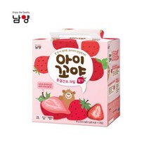 남양 아이꼬야 딸기 12gx5 아무것도 첨가되지 않은 딸기100% 동결건조, 5개, 12g