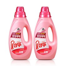 애경 울샴푸 오리지널 용기형 본품, 1L, 2개