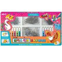 아모스 글라스 데코 369 썬데코 모빌, 혼합색상, 1세트