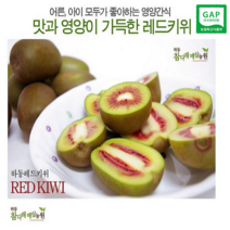 하동참다래농원 레드키위 (소~ 왕점보) ( 2kg~5kg ), 1box, 2kg (특과) 18-20개