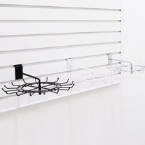스페이스월용 악세사리 회전행거/벽선반 월부속 후크, 블랙