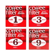 칼리타 원형필터 커피필터 더치필터 #6 (60mm) 라운드필터, 1개, 100매