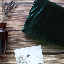 패브릭샵 스판벨벳원단천 베리어스 11종, 그린