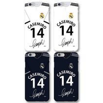 [와우박스] 축구케이스 18 19시즌 레알마드리드 카세미루 싸인 커스텀 폰케이스 휴대폰 케이스