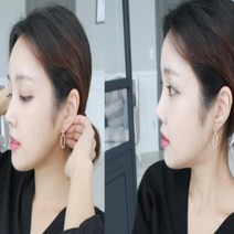 coco샵 925귀걸이 인기tv 세젤예 김소연 귀걸이 은 실버 연예인 패션