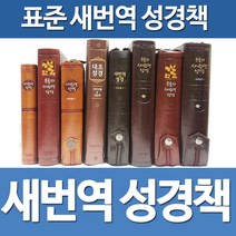 아가페 새번역성경 일러스트 대조 큰글자 (표준새번역 새번역성경책 대한성서공회), 선택8_큰글자새번역_대_합본_다크브라운