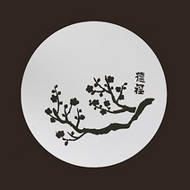 다하임 스텐실 모음, 달밤의매화, 1개
