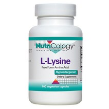 NutriCology L-라이신 캡슐, 100개입, 1개