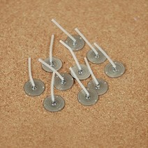 제이앤메이드 티라이트용 면심지 (파라핀 소이왁스 젤왁스용), 100개