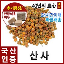 자애인 국산 산사 300g 산사나무열매 산사차 산사자 충북제천, 단품