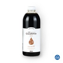 [더치커피] 선물용 콜드브루원액 골드브라운 1000ml (Dutch Coffee)