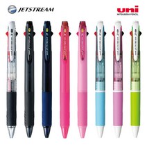미쓰비시 제트스트림3 멀티볼펜 3색 0.7mm, 로즈핑크