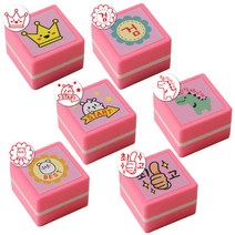 [포라트] 6000 만년스탬프 종류선택 - 칭찬도장 참잘했어요도장 스템프 데코/팬시스탬프, 29.최고_엄지, 레드