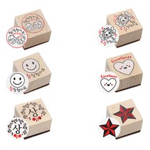 [포라트] 2000중형스탬프 - 종류선택 데코/팬시스탬프, PR56.Excellent!_하트2, 나무