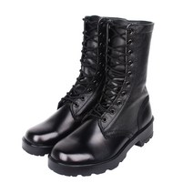 보급 전투화 워커 긴목 무지퍼