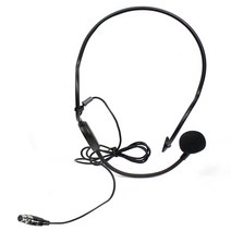 vleton 슈어 세코 미프로 오디오테크니카 AKG 옴니트로닉 카날스 무선헤드마이크모음, 헤드마이크솜(블랙)