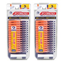 덴탈프로 치간칫솔 3단계 15P 1.0mm (s), 2개