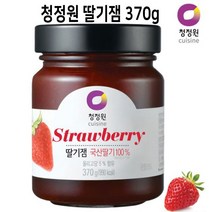 청정원 과일잼 쨈 370gx2개 4종선택 혼합가능, 1개, 04 딸기잼x2개