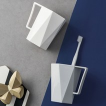 모나코올리브 올리브바쓰 모던 양치컵 블랙앤화이트 2p세트, 모던양치컵 화이트2p, 1개