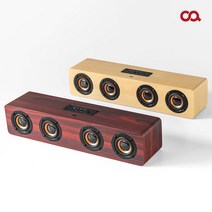 오아 더블아이브릭 고음질 휴대용 블루투스 스피커, 골든우드 S0077, OA-SP900