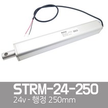 모트븐 STRM-24-250 일자 전동실린더 엑츄레이터 24V-250mm 행정, 1개