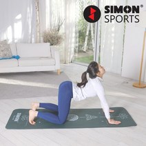 사이먼 NBR 요가매트 10mm 어깨끈포함, NBR-요가매트