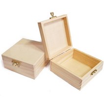 핸디몰 나무보석함(원형 육각 사각 집모양)보석함만들기DIY