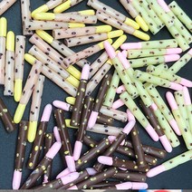 펀스토리 데코덴재료 데코덴파츠 데코파츠 빼빼로 파츠 3종, 브라운