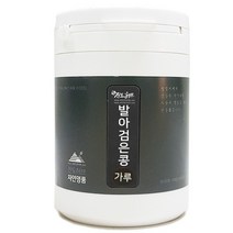 진도허브 국내산 새싹발아분말 보리 밀 현미 검은콩 옥수수 팥, 발아검은콩분말 250g (통 제품)