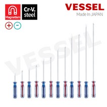 베셀 6300 스크류 일자 십자 크리스탈 라인 드라이버, 베셀_6300_6x3000mm_일자형(-)