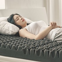 슬립온 3D 입체 접이식 떡실신매트리스 메모리폼 (침대 바닥타입) 매트리스