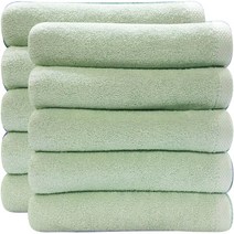 데일리 호텔수건 150g 10장 도톰한 순면 세면 수건 타올, sm_연그린 10장, 1개