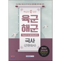 핵심만 쏙 담은 육군 해군 국사(근현대사) 핵심요약 및 출제예상문제 : 육군/해군 장교 및 부사관 등 간부선발 국가시험 대비, 서원각