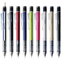 모노그래프 샤프 0.5 모노그래프 네온색상 Tombow 톰보 원, 네온화이트