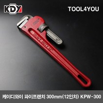 케이디와이 파이프렌치 KPW-300, 1개