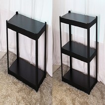 고릴라랙 2단~3단 다용도선반 철제선반 조립식 진열대 수납가구 공간수납, 고릴라랙-1200/3단60-화이트